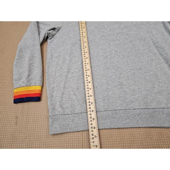 Aldi 1/4 Zip Pullover Sweatshirt Women's Large Long Sleeve Cotton Poly - Picture 4 of 8